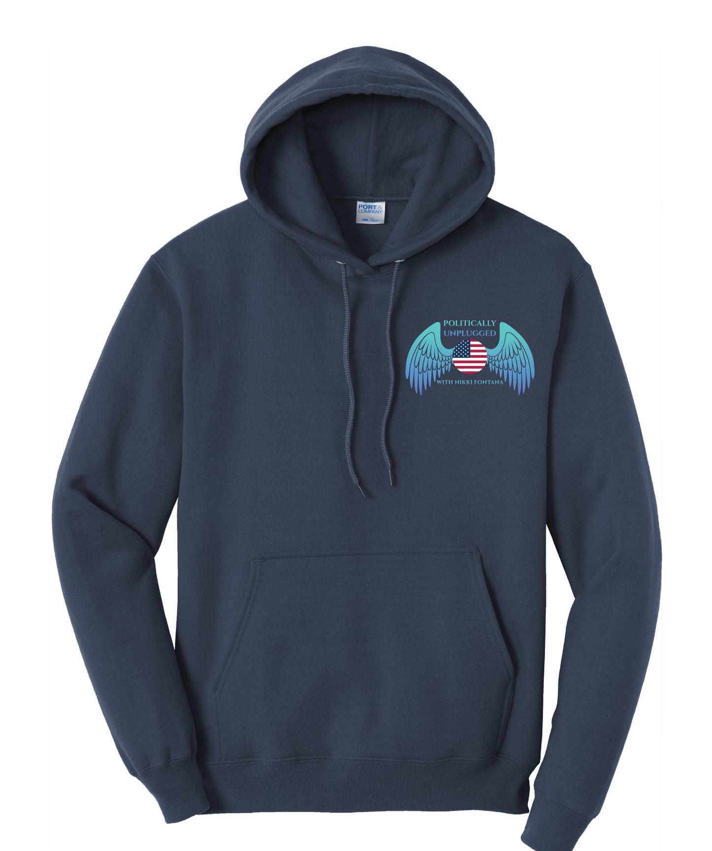 Core Fleece Hoodie - Politically Unplugged