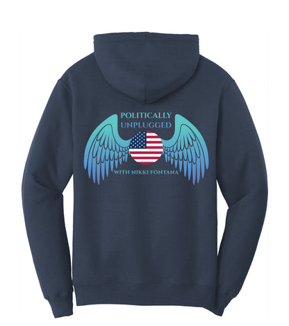 Core Fleece Hoodie - Politically Unplugged