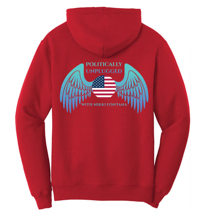 Core Fleece Hoodie - Politically Unplugged