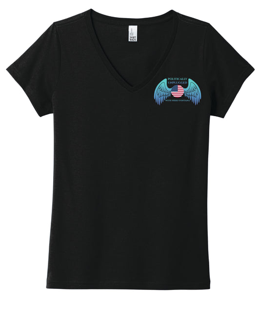 Women's District Concert Tee - Politically Unplugged