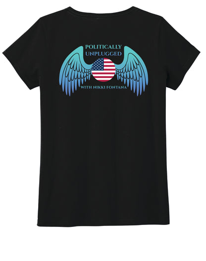 Women's District Concert Tee - Politically Unplugged