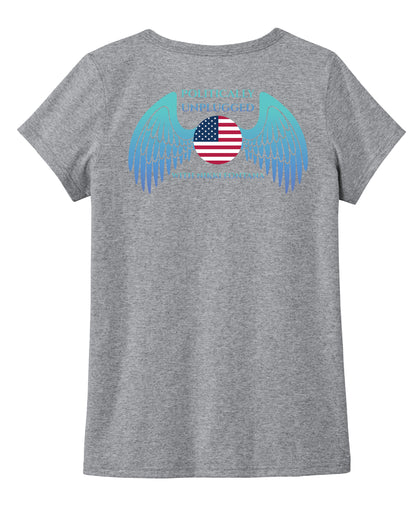 Women's District Concert Tee - Politically Unplugged