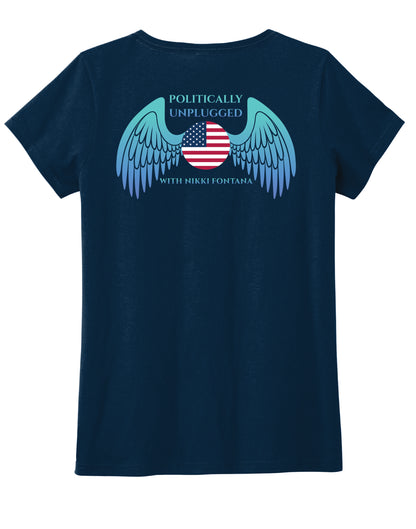 Women's District Concert Tee - Politically Unplugged