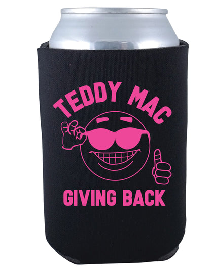 Teddy Mac Giving Back Can Koozie