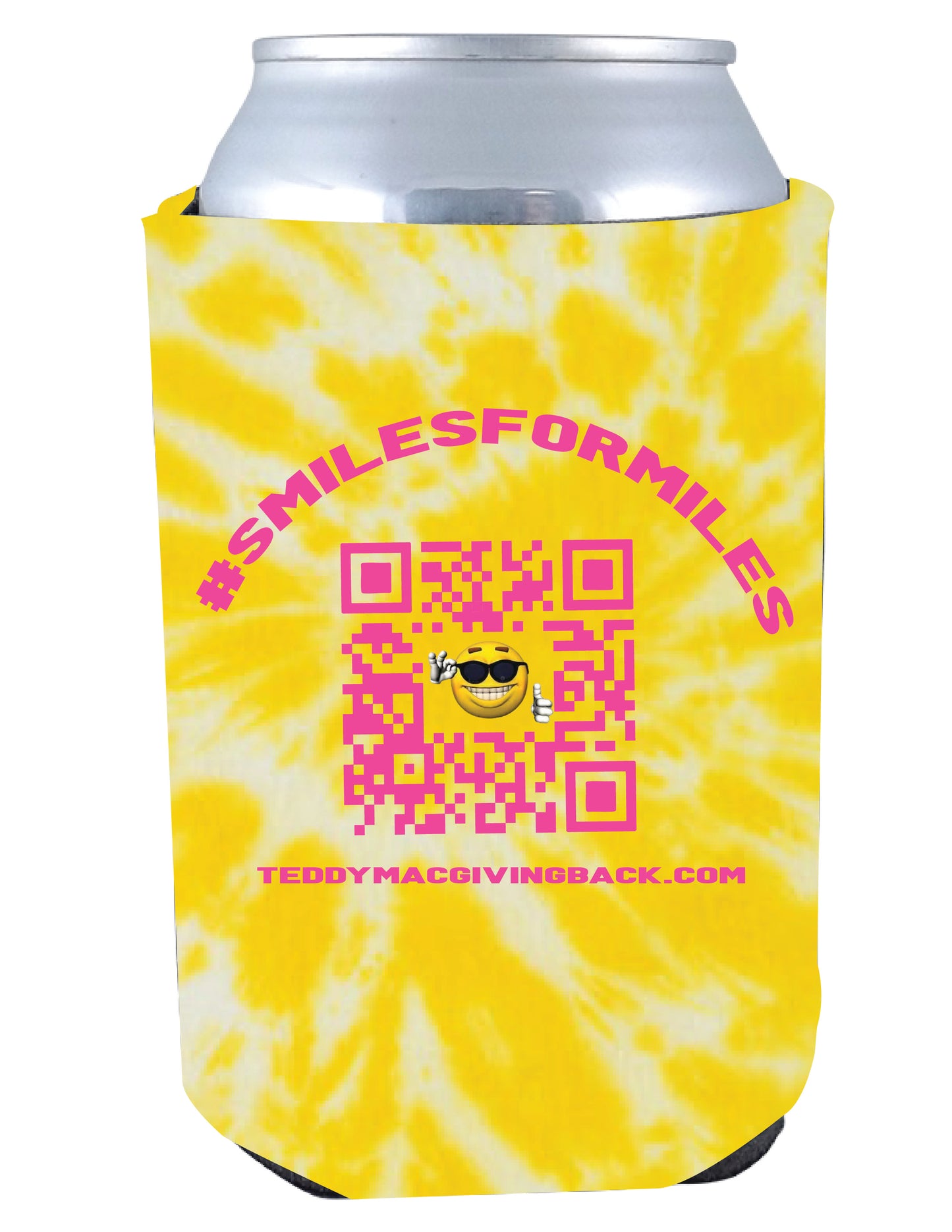 Teddy Mac Giving Back Can Koozie