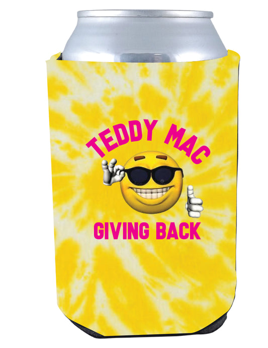 Teddy Mac Giving Back Can Koozie