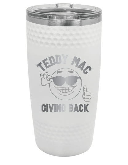 Teddy Mac Engraved Golf Tumblers