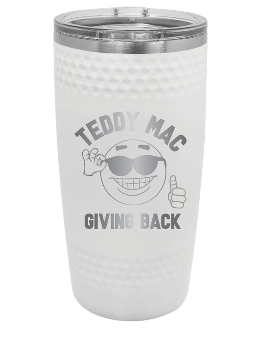 Teddy Mac Engraved Golf Tumblers