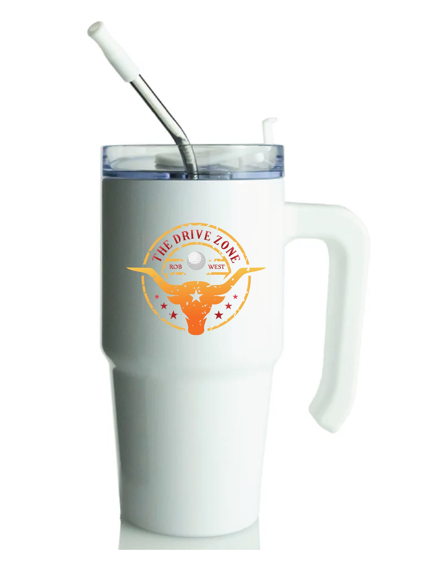 20oz Tumbler w/ Handle - The Drive Zone