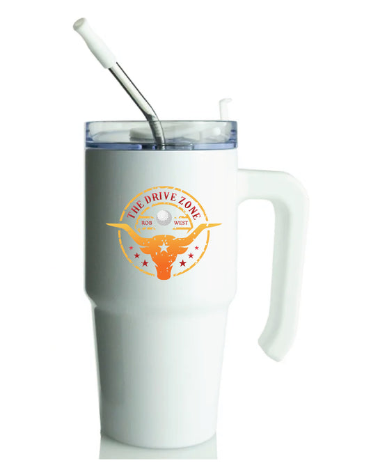 20oz Tumbler w/ Handle - The Drive Zone