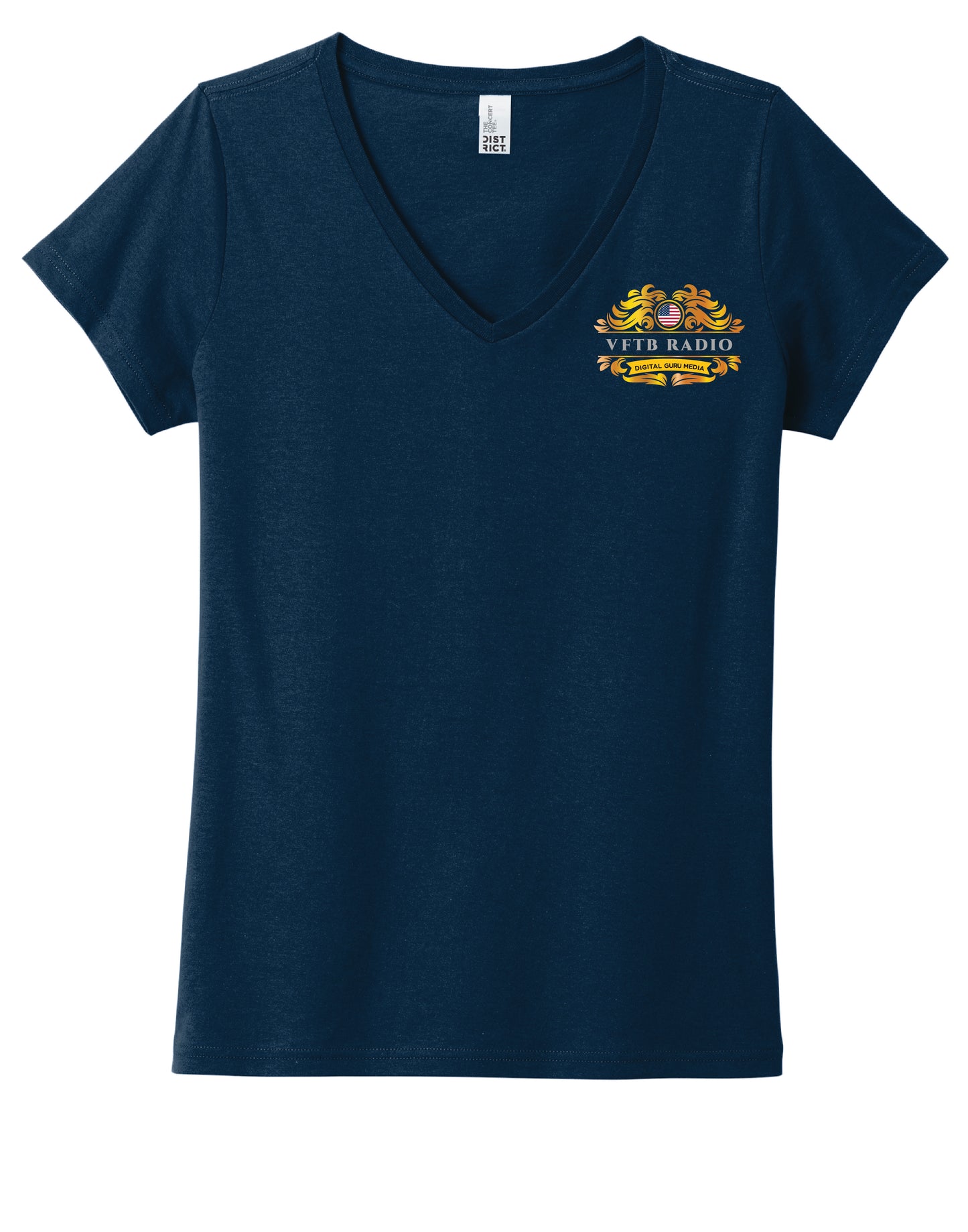 Women's District Concert Tee - VFTB Radio